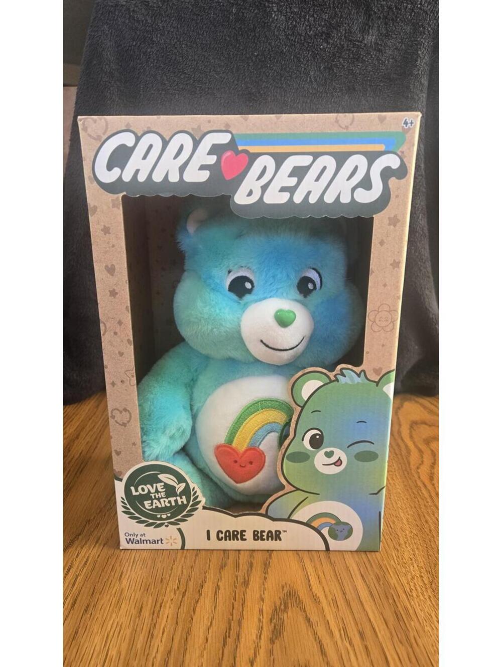 NEW Care Bears I Care Bear Plush Doll in Box Love the Earth Edition